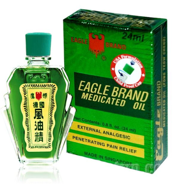 Dầu xanh con ó eagle brand 24ml usa