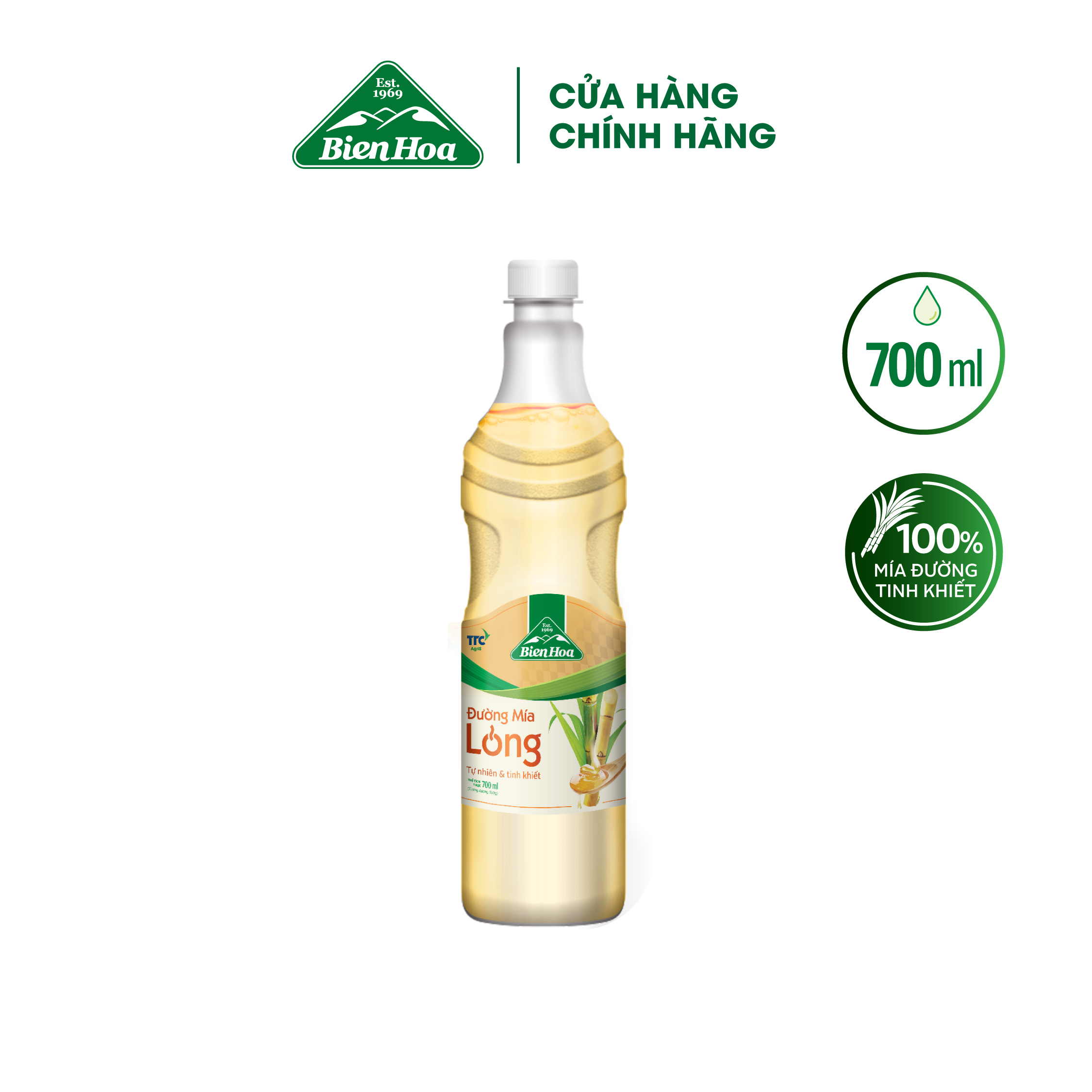 Đường lỏng biên hòa 700ml/chai