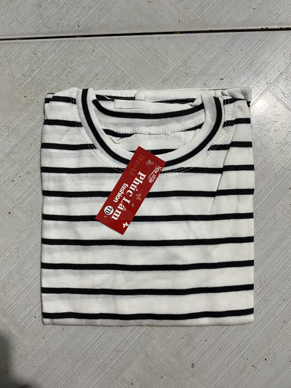 ÁO THUN SỌC NGANG TAY DÀI NỮ VẢI THUN COTTON CO GIÃN 4 CHIỀU