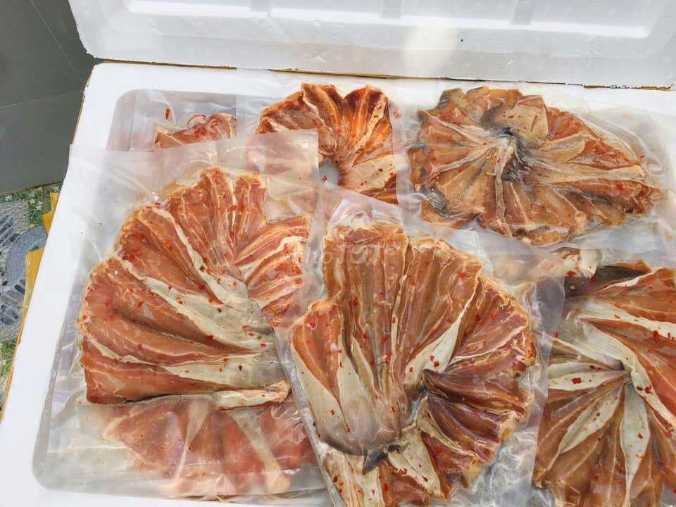 Khô cá đuối thịt dày loại 1 gói 500gr
