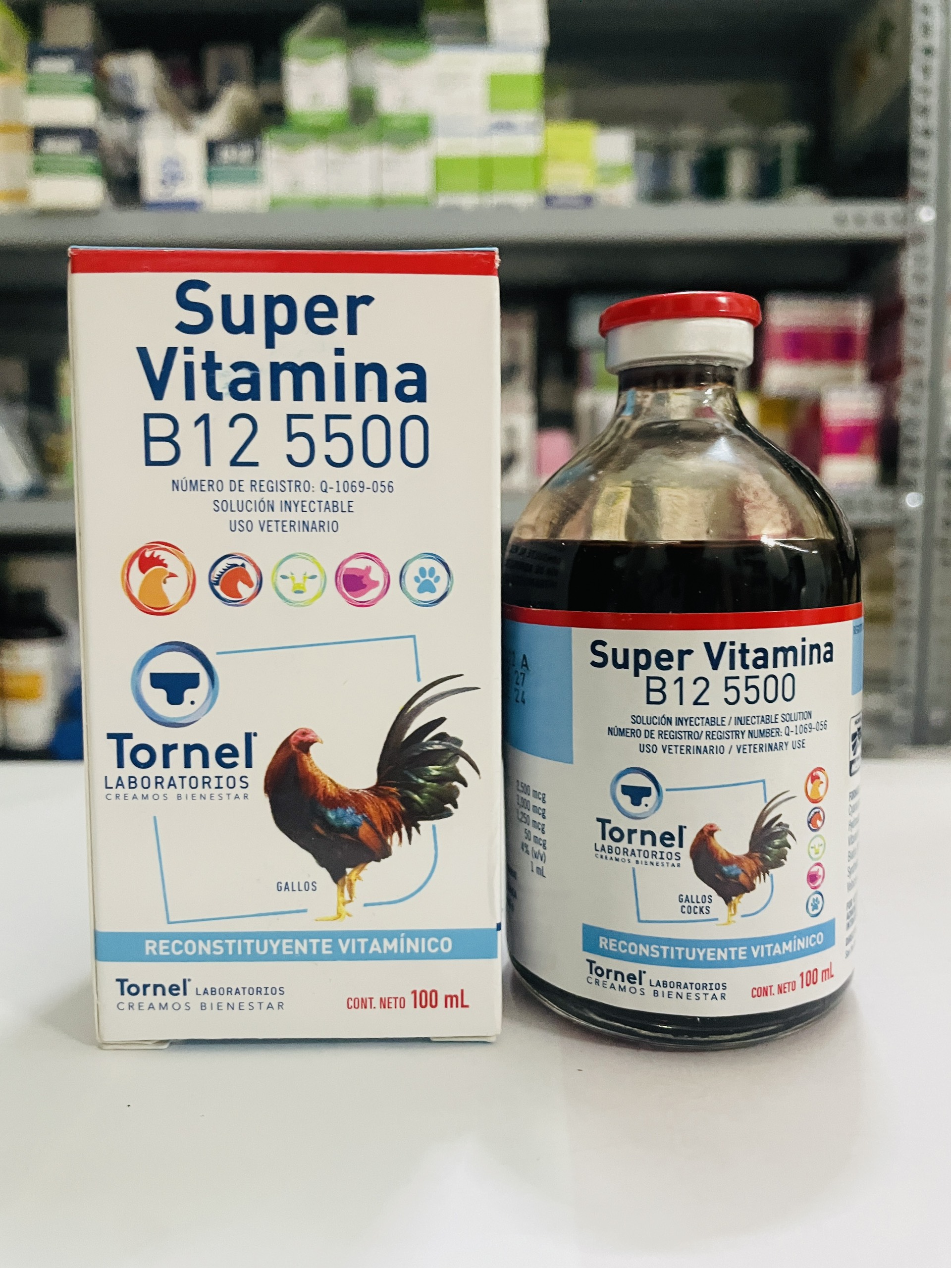 Vitamin B12 5500 Tăng bo sung gà - Nhập khẩu Mexico cho gà