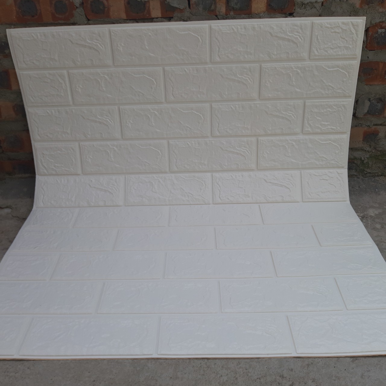 Combo 20 tấm Xốp Dán Tường 3D Giả Gạch Bóc Dán / Chịu lực, chống nước, chống ẩm mốc / 70x77cm