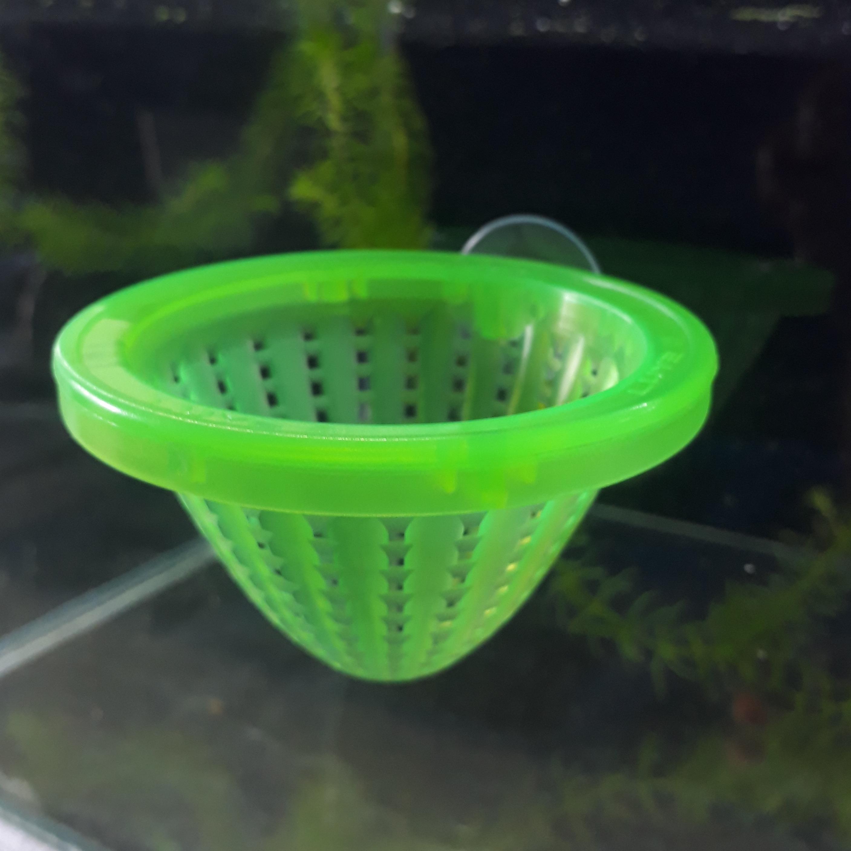 Phễu đựng trùn chỉ cho cá