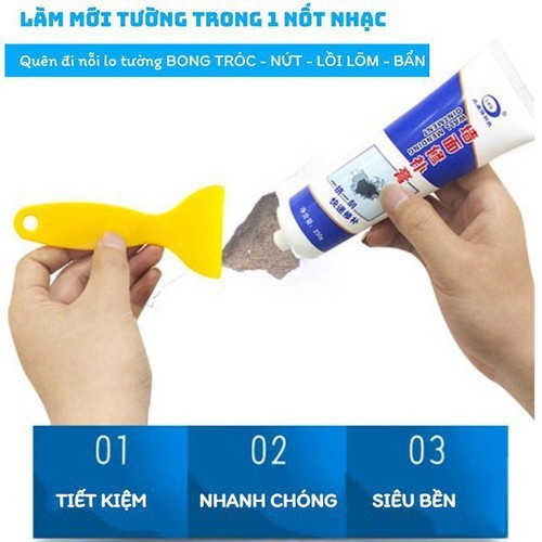 Keo vá tường thần thánh siêu tốc