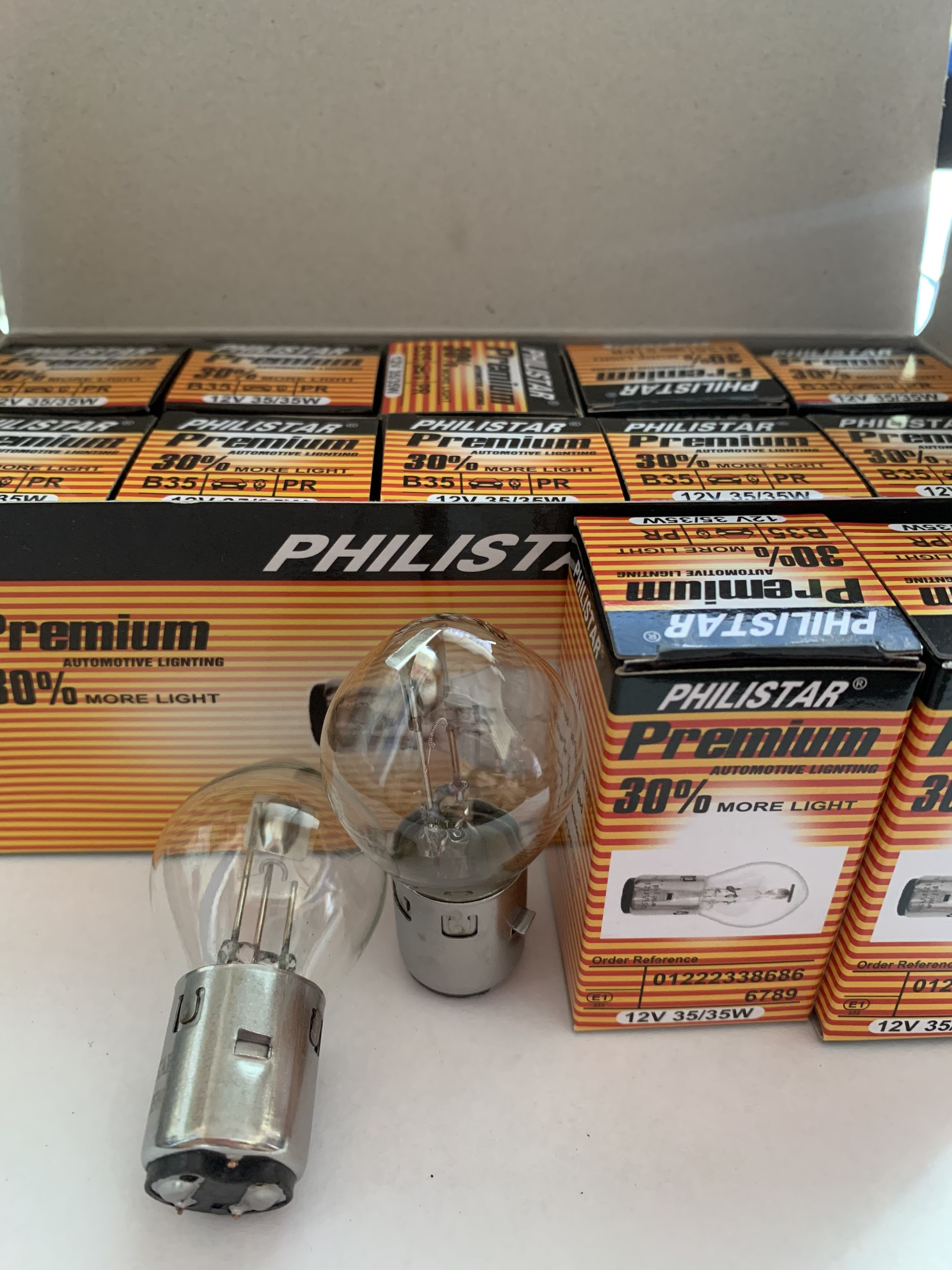 Bóng pha b35 philistar scr, zip, cub học sinh, xe điện