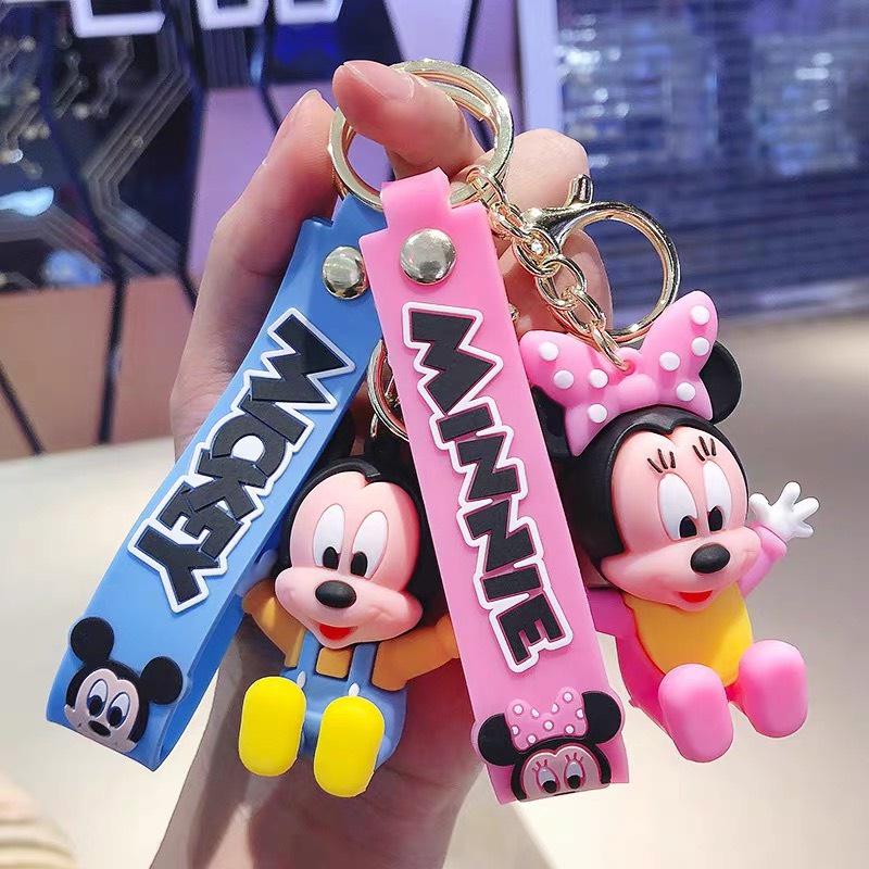 Móc khoá chuột Mickey _ dùng treo balo, móc khoá siêu cưng