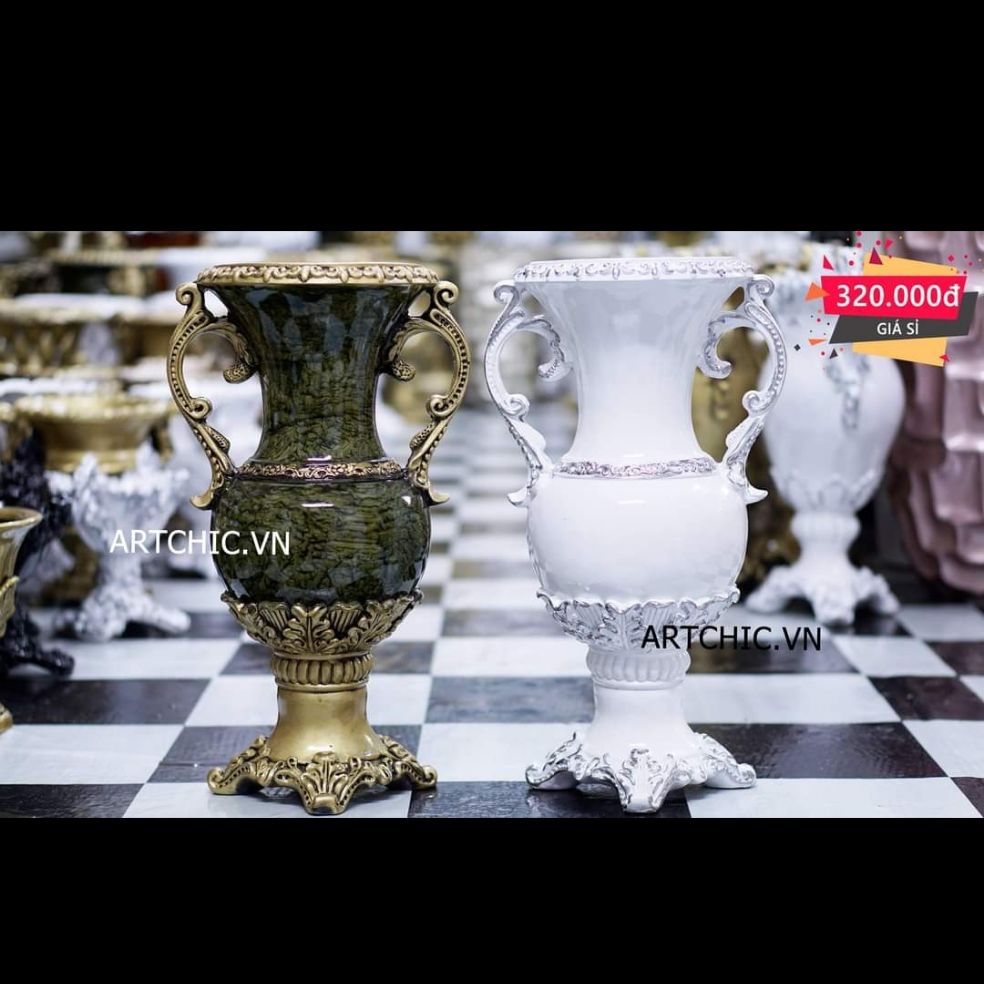 [TOP BÁN CHẠY] Bình hoa composite mã cúp 7, bao vỡ, kiểm tra hàng, freeship, Mỹ nghệ shop bình hoa cao cấp