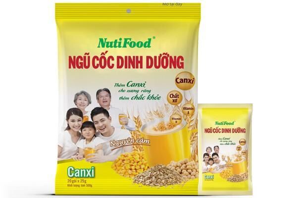 [Hoàn tiền 12%] [HCM]Ngũ Cốc Dinh Dưỡng Nguyên Cám Nutifood