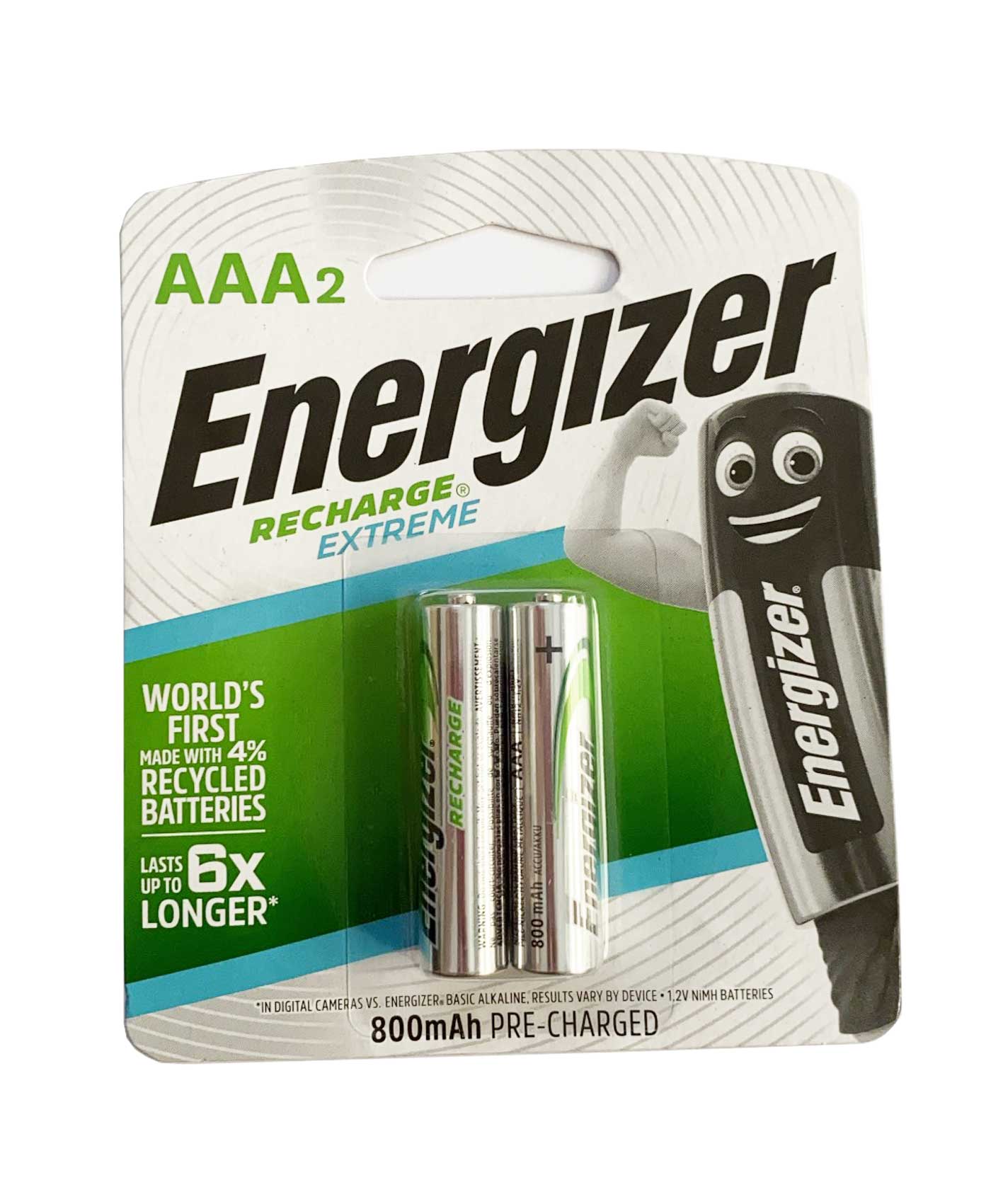 Pin energizer nh12erp2; pin sạc aaa 1.2v energizer nh12erp2 aaa 800mah made in japan vỉ 2 viên