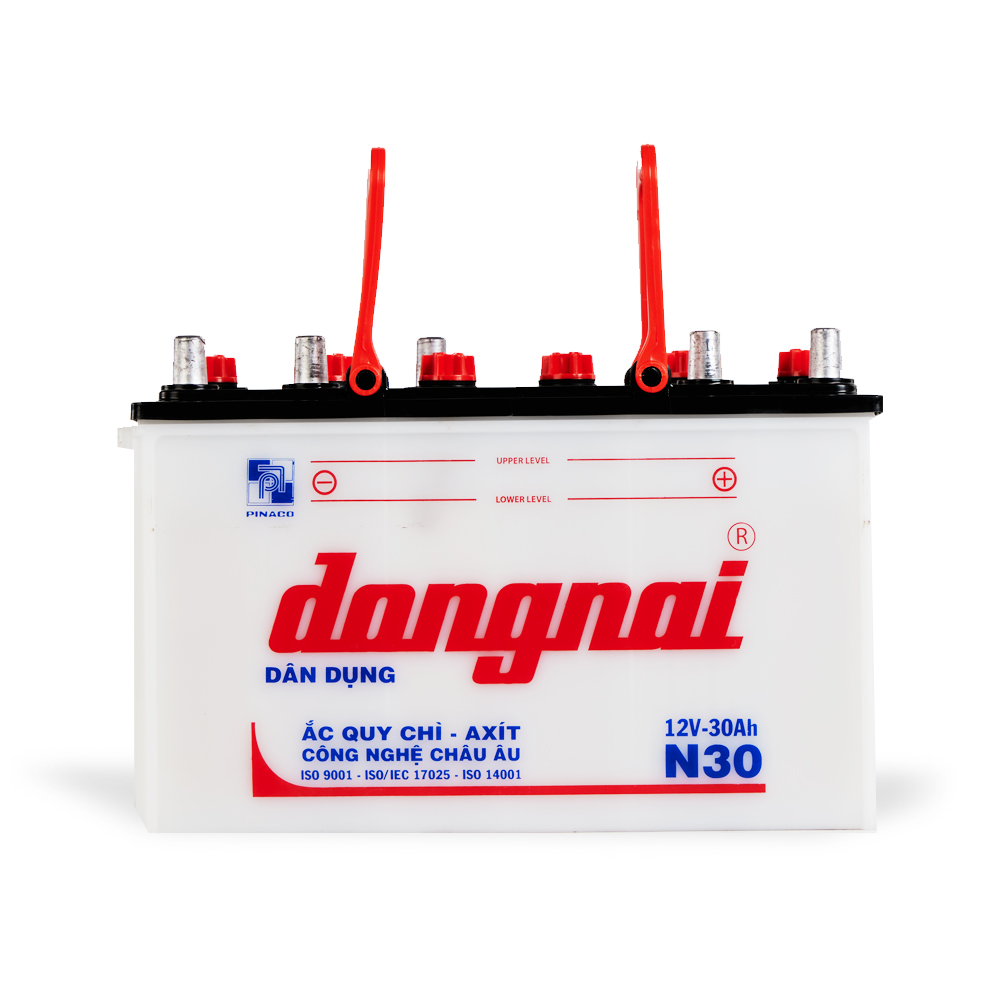 Ắc quy dân dụng đồng nai n30 | 12v - 30ah