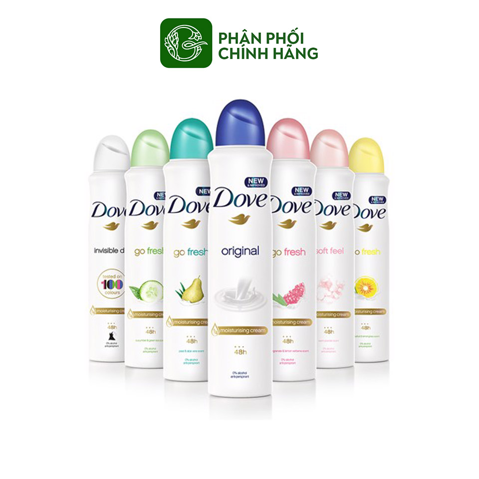 Xịt khử mùi nữ Dove Body Spray 150ml