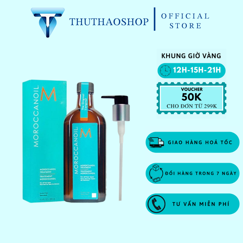 Moroccanoil - tinh dầu dưỡng tóc moroccanoil 100ml triết xuất 100% thành phần tự nhiên