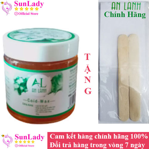 Wax lông An Lành - Wax lạnh An Lành (Tặng kèm Que gạt và Giấy) - Cold wax An Lành - Keo quát lông tận gốc ( Wax vùng tay , chân , nách , kín , bikini ...)