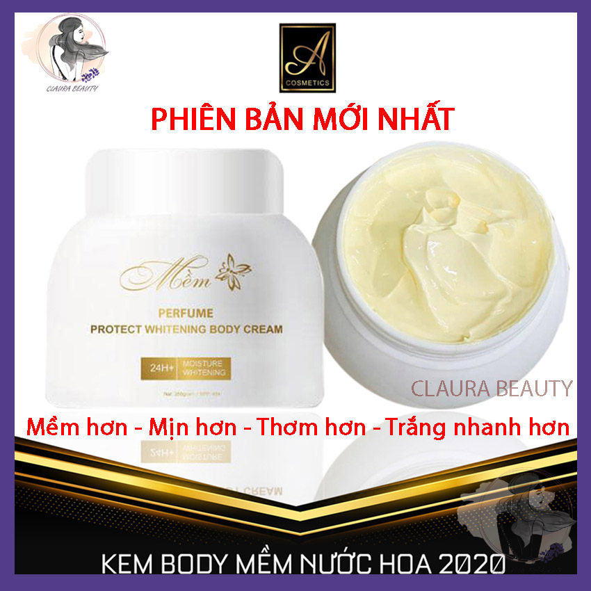 [HCM]Kem Body Mềm Nước Hoa 2020 Acosmetics Mẫu Mới Nhất Kem dưỡng Trắng Da Toàn Thân Dưỡng Ầm Chống NắngChống Lão Hoá Chăm sóc da Phục hồi Tái Tạo Da Giúp Da Trắng Mịn Trẻ Trung Perfume Protect Whitening Body Cream Claura BeautyK
