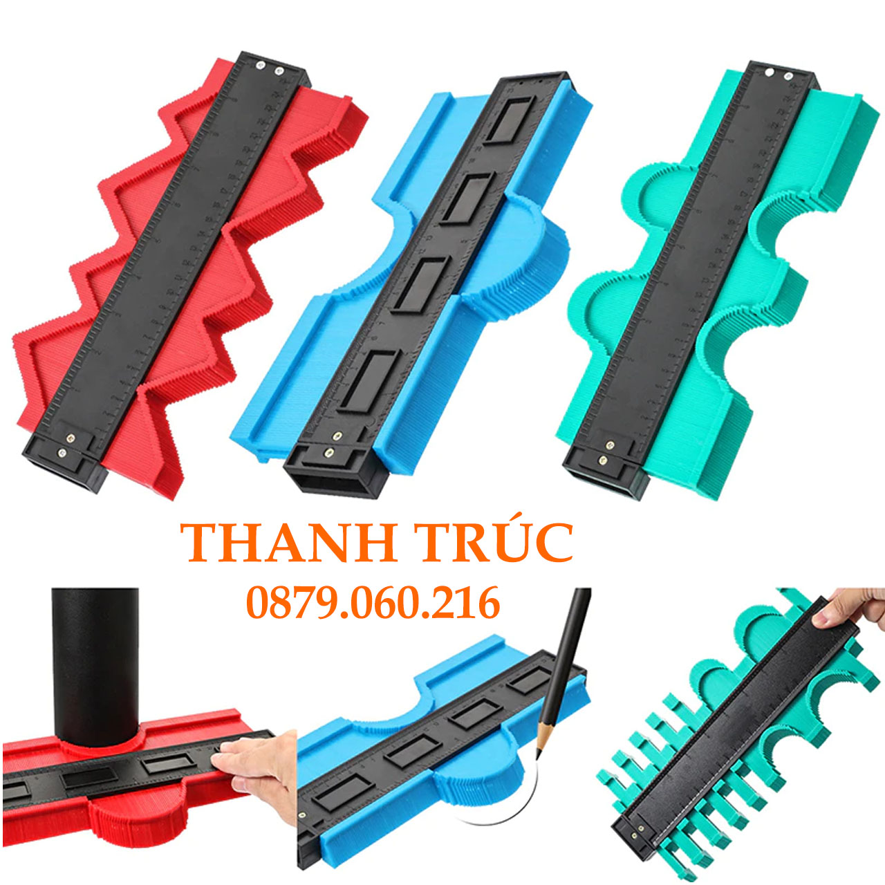 Thước sao chép đường viền đa năng