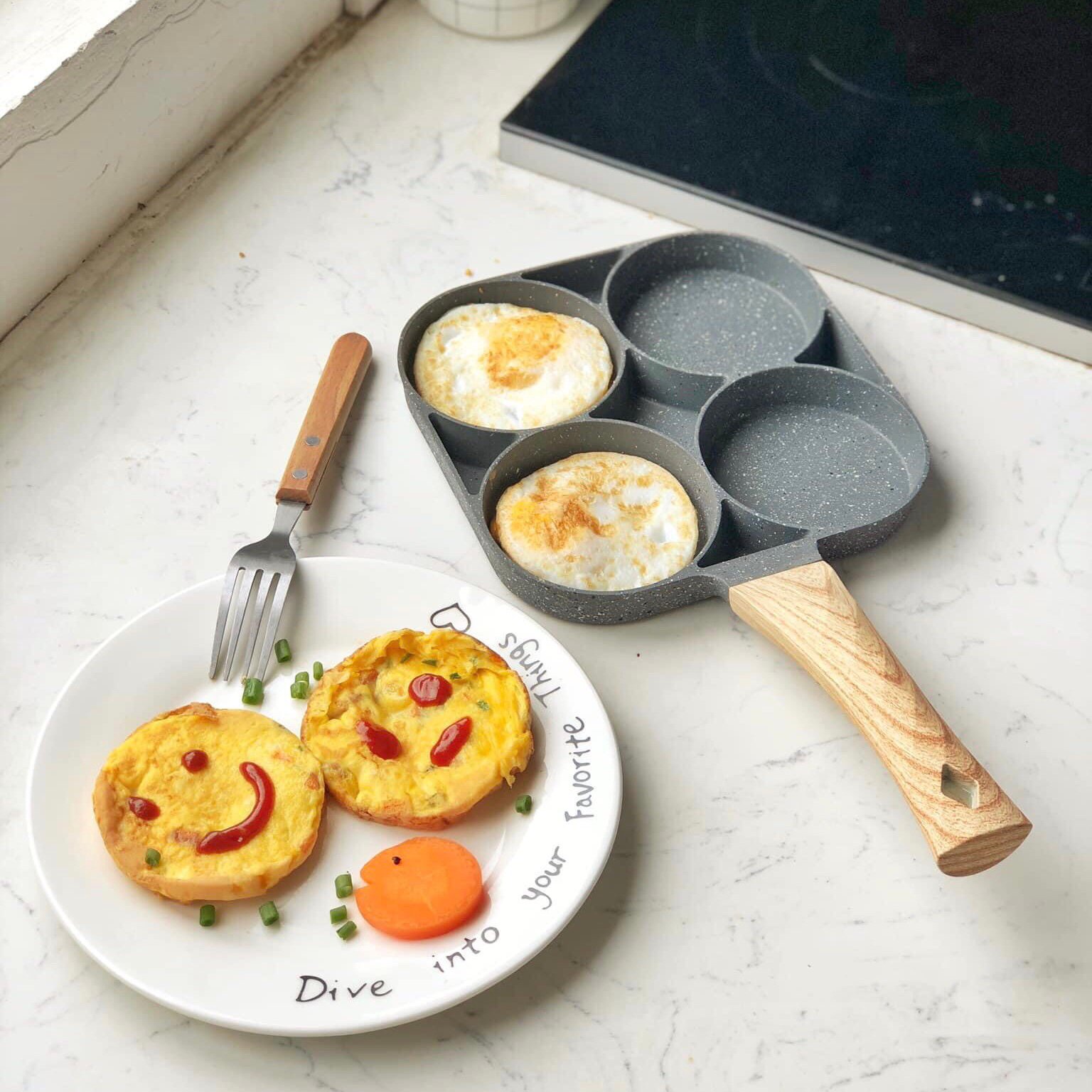 Chảo chống dính 4 ngăn