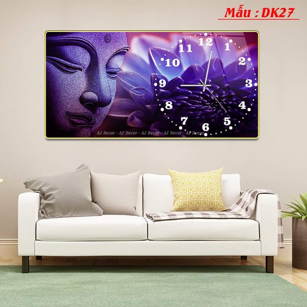 Đồng hồ tráng gương 5d