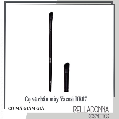 Cọ vẽ chân mày đầu mềm lớn Vacosi collection Pro-makeup BR-07