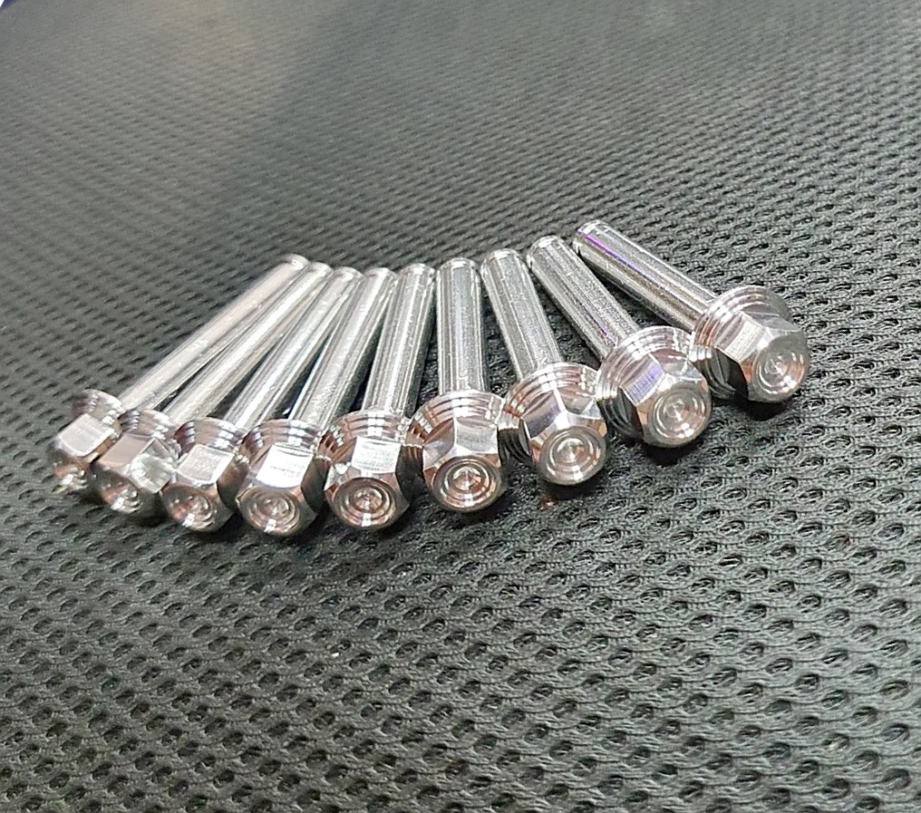 Cặp chốt xỏ gác chân Ya - Hon Inox sáng bóng