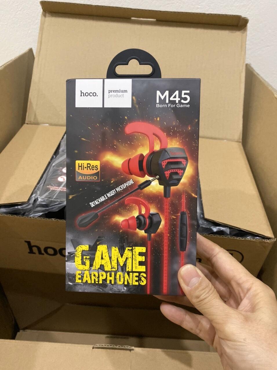 Tai Nghe kèm Micro Hoco M45 thích hợp việc học online