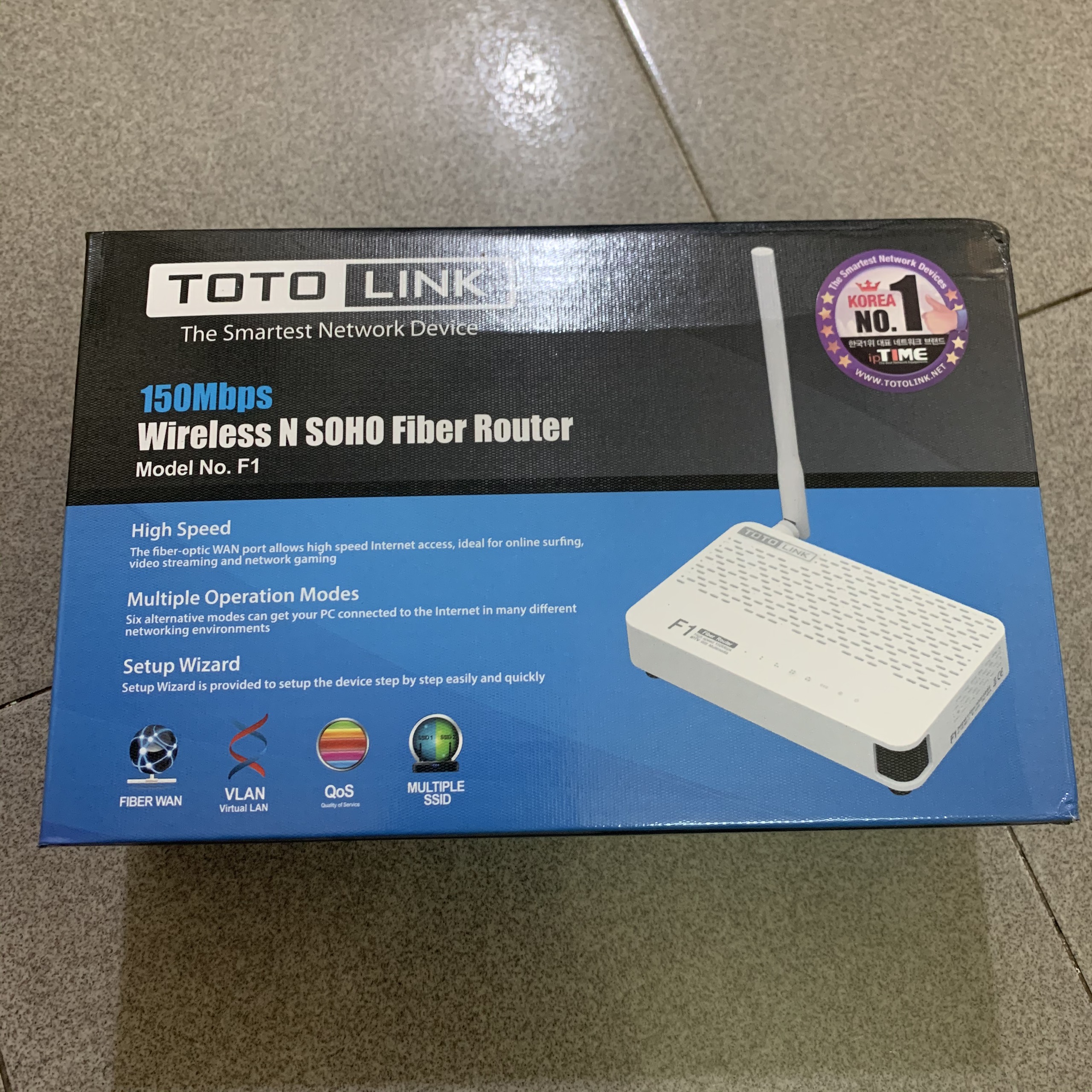 Modem quang trực tiếp Totolink F1 new fullbox
