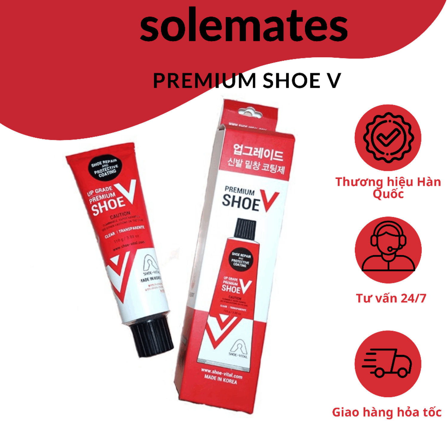 Premium Shoe V - Keo dán bảo vệ đế giày ice boots yeezy giày hiệu chống ố mòn đế giày.