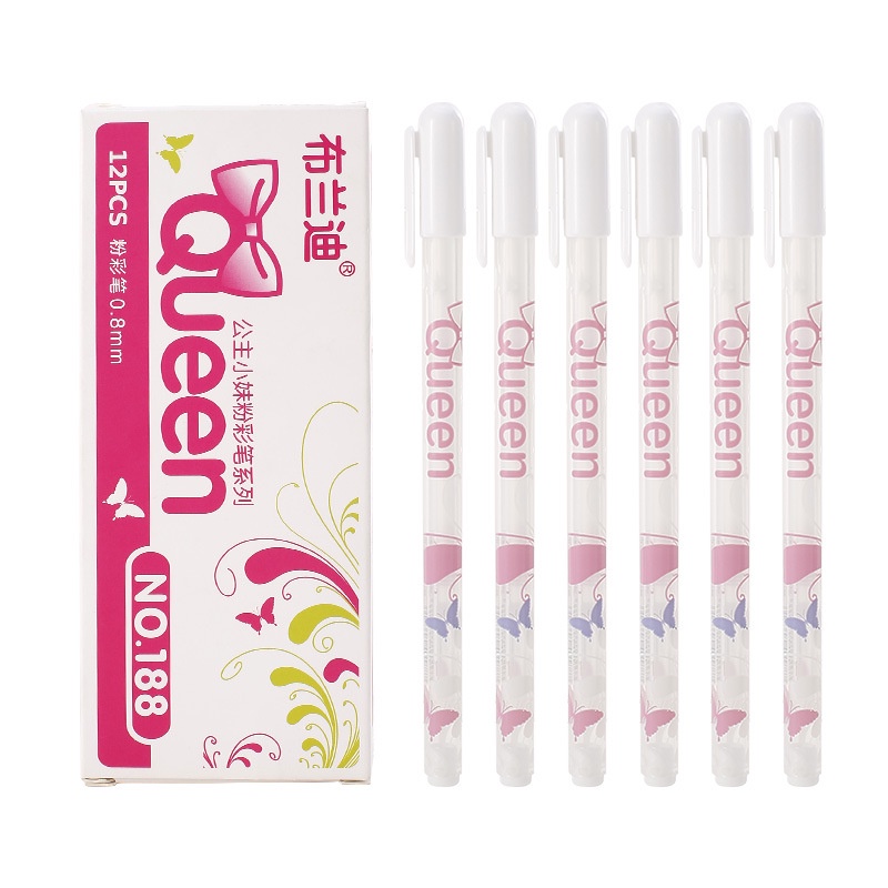 Bút gel trắng vẽ highlighter