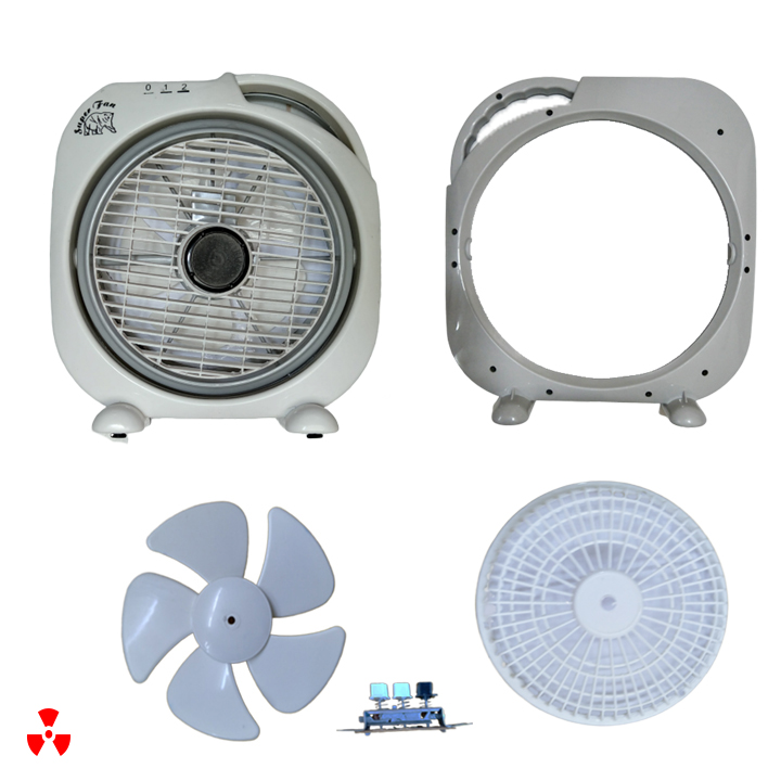 Bộ vỏ quạt hộp B2 ( 2 tấc ) kiểu tròn )