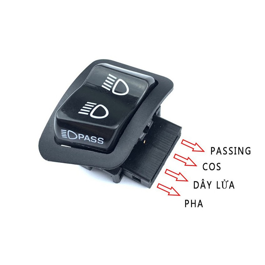 Công Tắc Passing SH Hàng TEC Lắp Ráp HonDa - Tặng Kèm Rắc Nửa