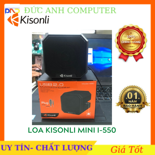 Loa mini kisonli i-550- usb 2.0- bảo hành 12 tháng- âm thanh sống động