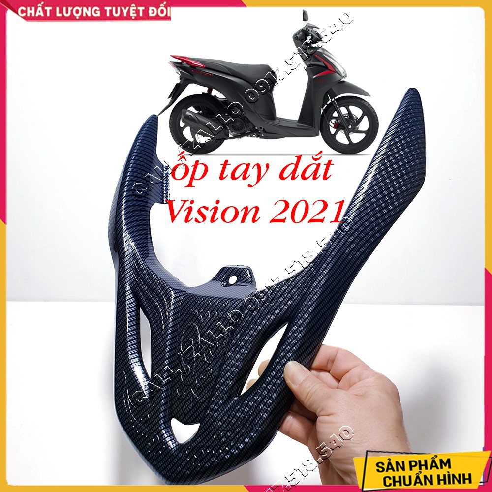 Ốp Tay Dắt Carbon Vision 2021 - Vision 2022 Hàng Artistar Loại 1
