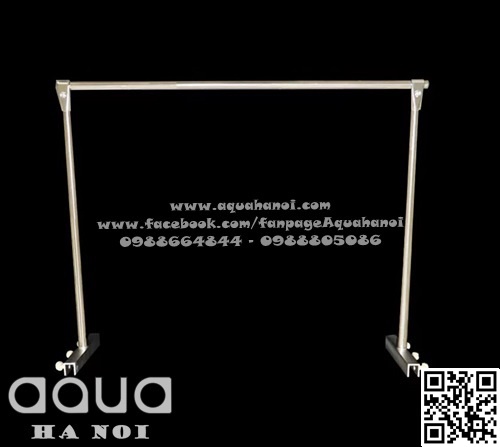 Giá treo đèn inox Mufan - treo đèn bể cá tép cảnh/ hồ thuỷ sinh