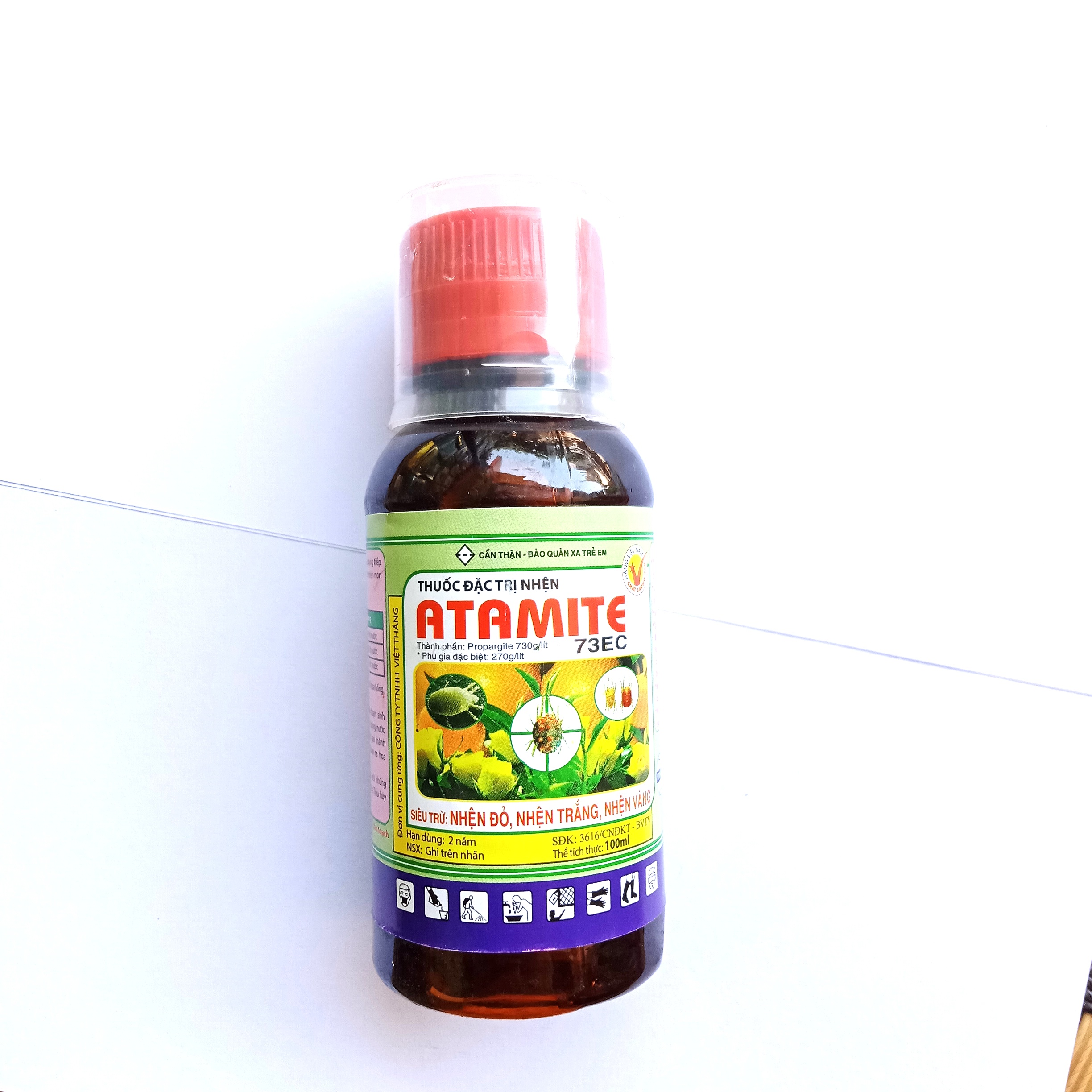 ATAMITE 73EC siêu trừ nhện đỏ, nhện trắng, nhện vàng