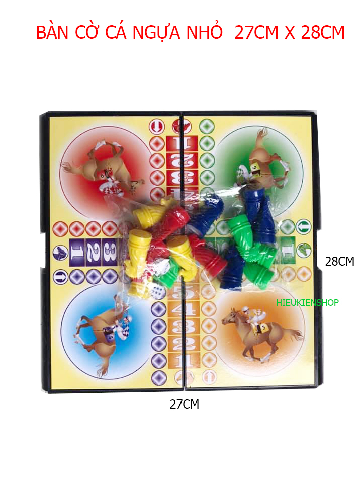 Bàn Cờ Cá Ngựa Nhỏ . Ảnh Thật