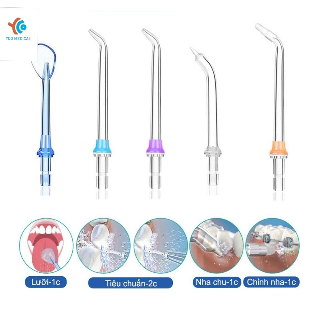 Đầu xịt máy tăm nước H20 Floss Hf6