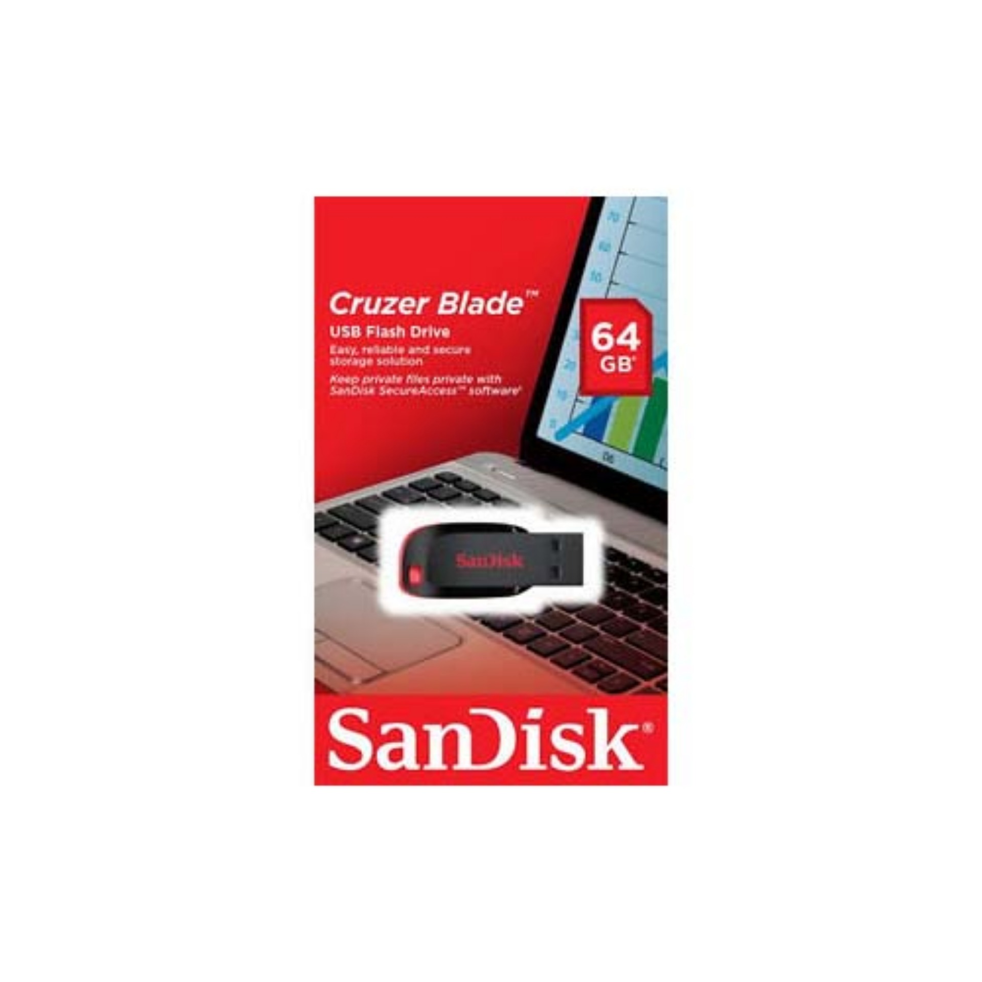 Usb sandisk cruzer blade cz50 64gb - phụ kiện 1986