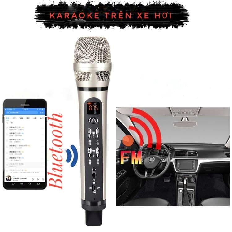 Micro karaoke trên xe hơi H9