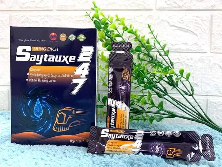 Dung dịch say tàu xe 247 Vạn Tam Chính Hãng