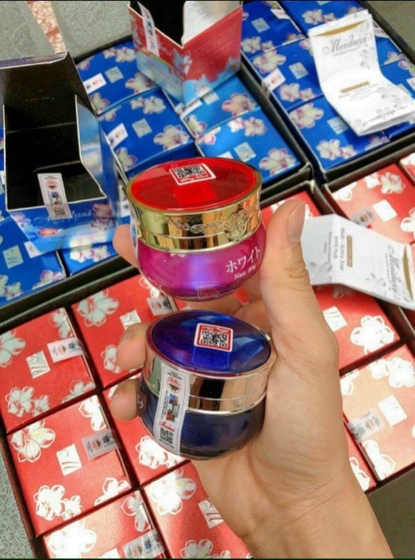 2 hủ ngày đêm Kem face Meiduzi nhật bản - - Chuyên mỹ phẩm giá sỉ Meo Mập