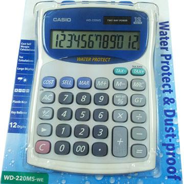 Máy tính bỏ túi casio wd-220ms-bu