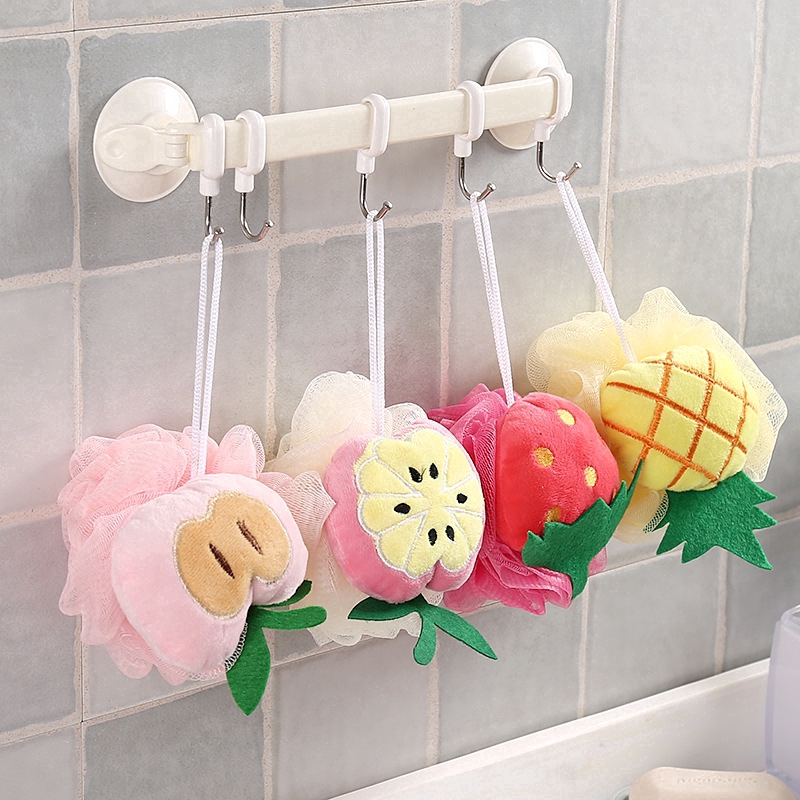 [HCM]Bông tắm trái cây Bông tắm cute Bông tắm Bông tắm hình trái cây Bông tắm trái cây dễ thương Bông tắm cho mẹ và bé