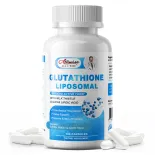 Alliwise Liposome Glutathione 1000mg Glutathione bổ sung Milk Thistle 200mg Alpha Lipoic Acid 300mg Vitamin C 500mg Hỗ trợ sức khỏe miễn dịch Hỗ trợ gan Hỗ trợ da