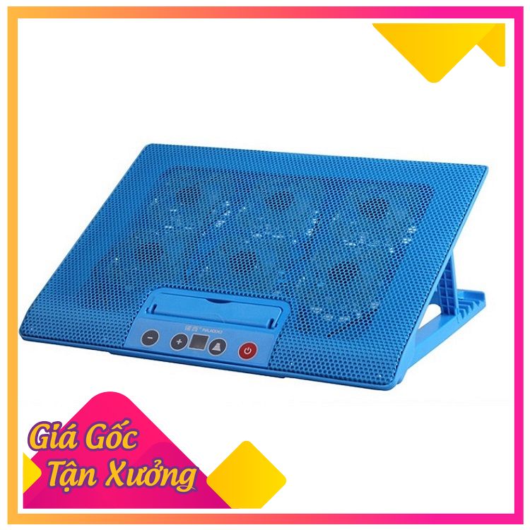 Tản nhiệt máy tính m8 làm mát siêu nhanh với 6 quạt tản nhiệt bảo vệ máy tính, laptop - hàng nhập khẩu