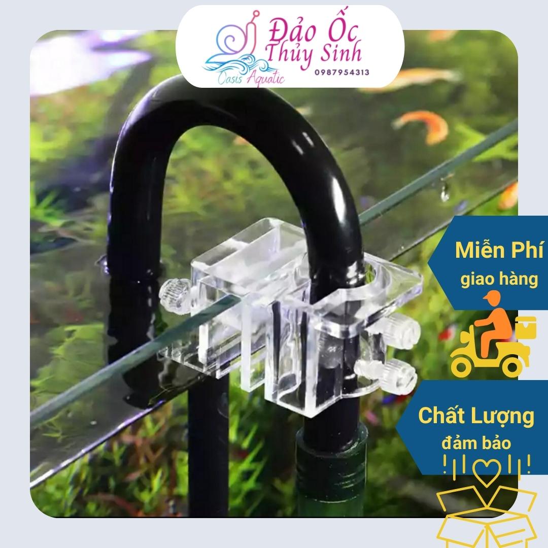 Kẹp mica giữ ống in out