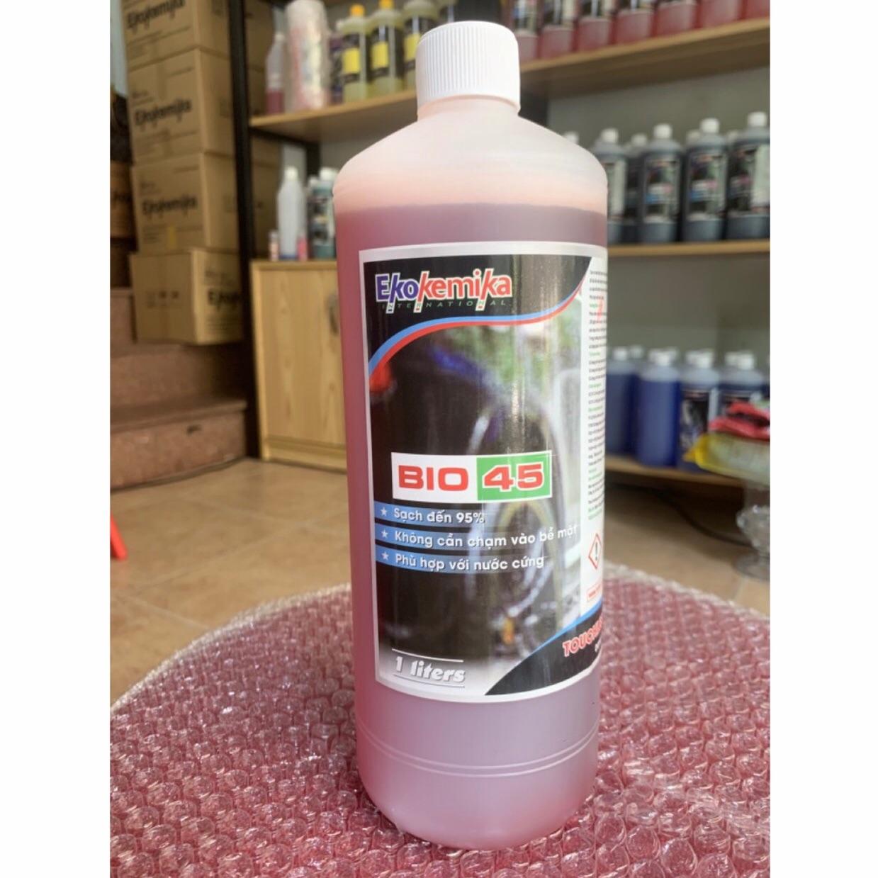 Dung Dịch Rửa Xe Không Chạm siêu Bóng EKOKEMIKA BIO 45 tỉ lệ 1/120