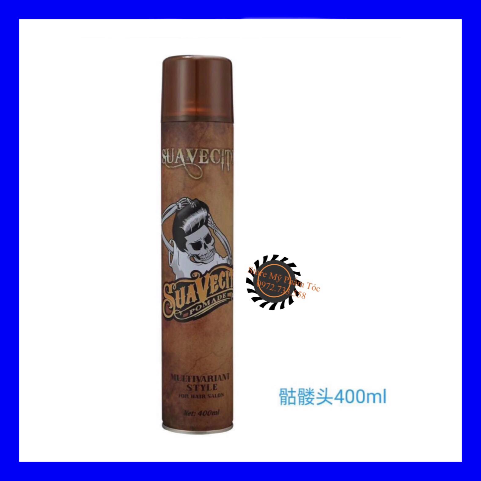 Gôm xịt giữ nếp tóc Suavecito 400ML