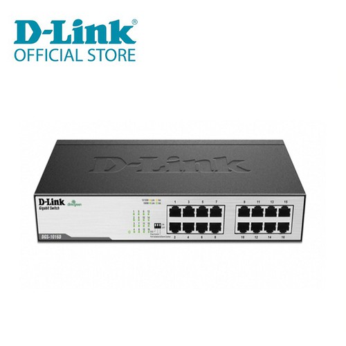 Thiết bị chuyển mạch d-link des-1016d