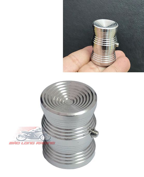 Cốt ốc chụp giò đạp salaya inox304 mẫu eo thái gắn xe máy sirius wave dream exciter winner sonic satria raider....