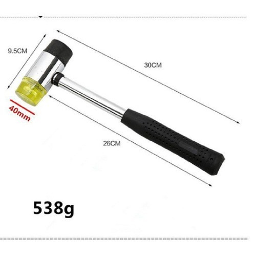 Búa cao su 2 đầu loại 40mm