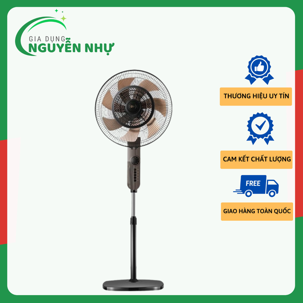 Quạt cây đứng camel mới, có 5 cánh siêu mát, chạy êm du